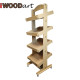 Product Display Stand with 4 Shelves OSB