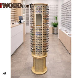 Περιστρεφόμενο στάντ γυαλιών 95 θέσεων