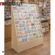 Card display stand with 13 shelves