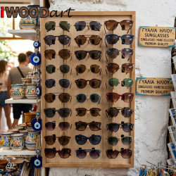 Επιτοίχιο στάντ γυαλιών 60 θέσεων