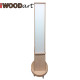 Turning stand perforated for hooks strait